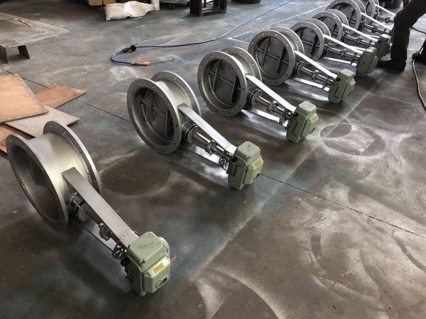 小型輕型電動風閥