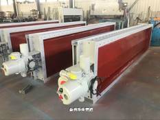電動(dòng)橡膠軟密封擋板門(mén)