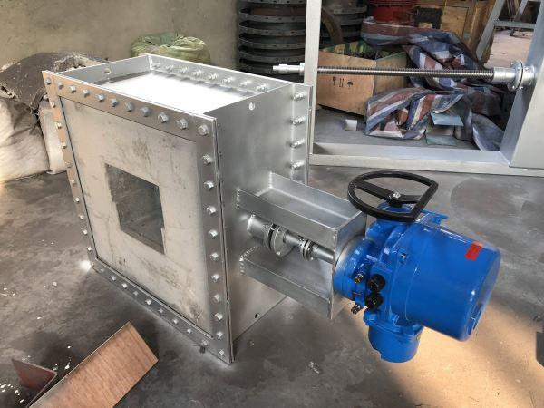 1000攝氏度電動高溫風閥